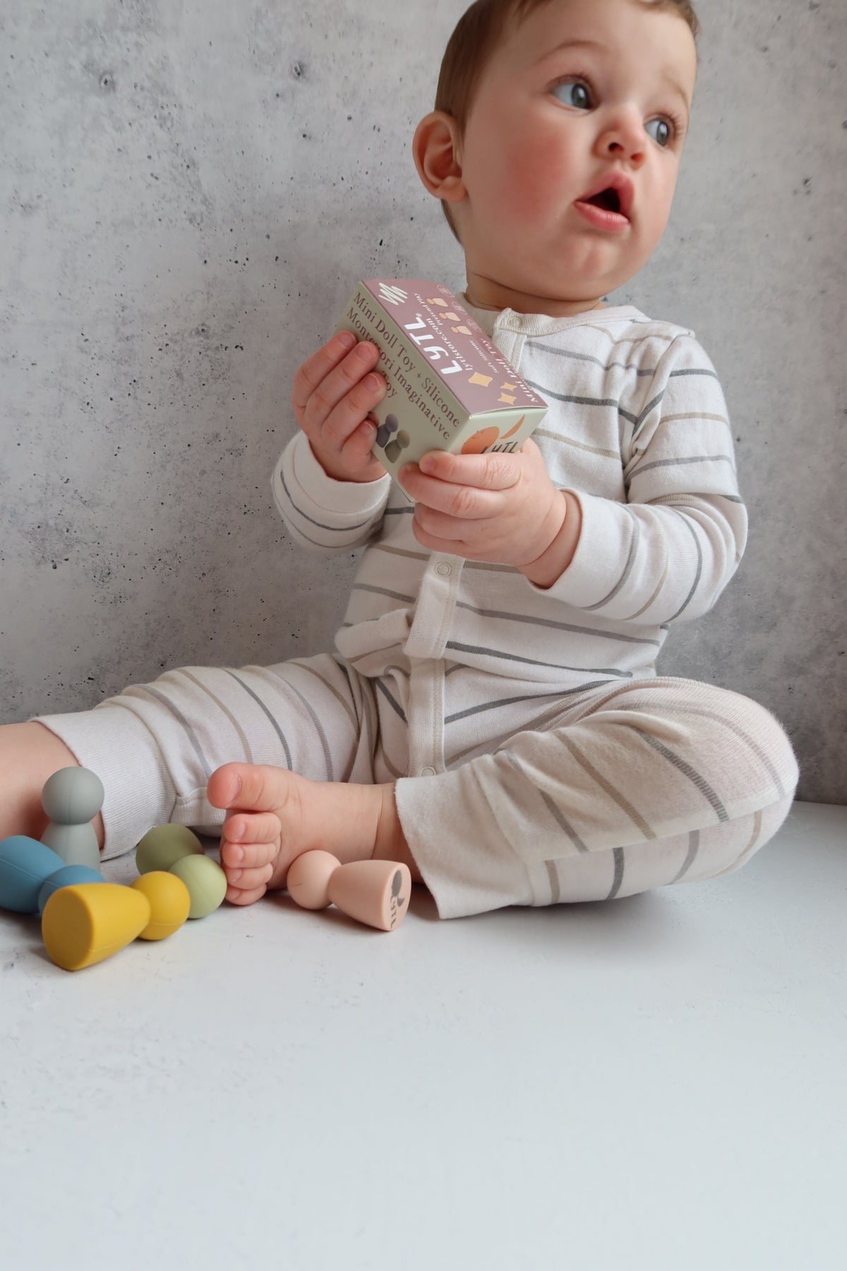Mini Doll Toy + Silicone + Sensory Play + Montessori | LYTL®️