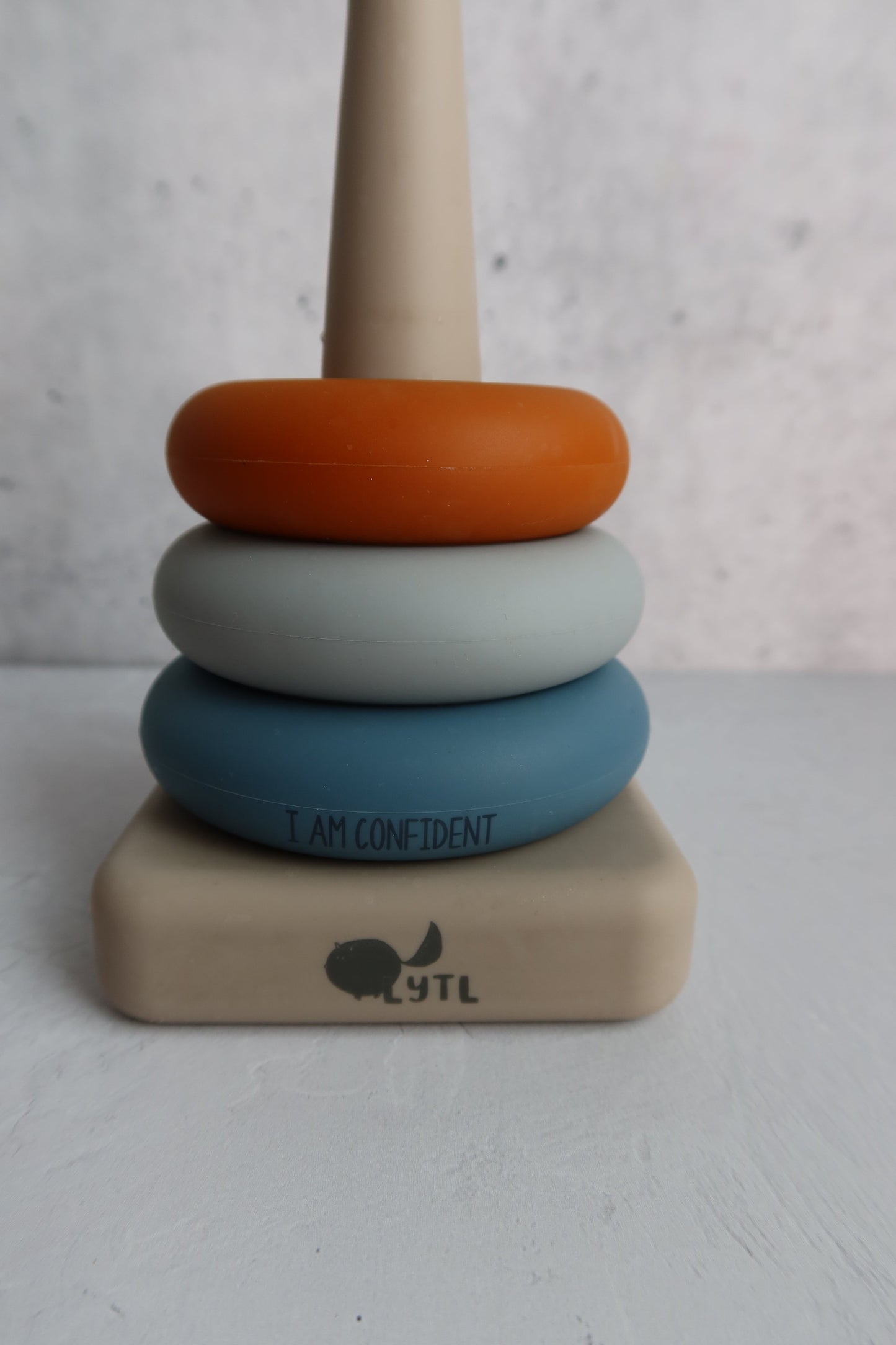 Ring Stacking Toy + Silicone + Sensory Play + Sorting & Montessori | LYTL®️