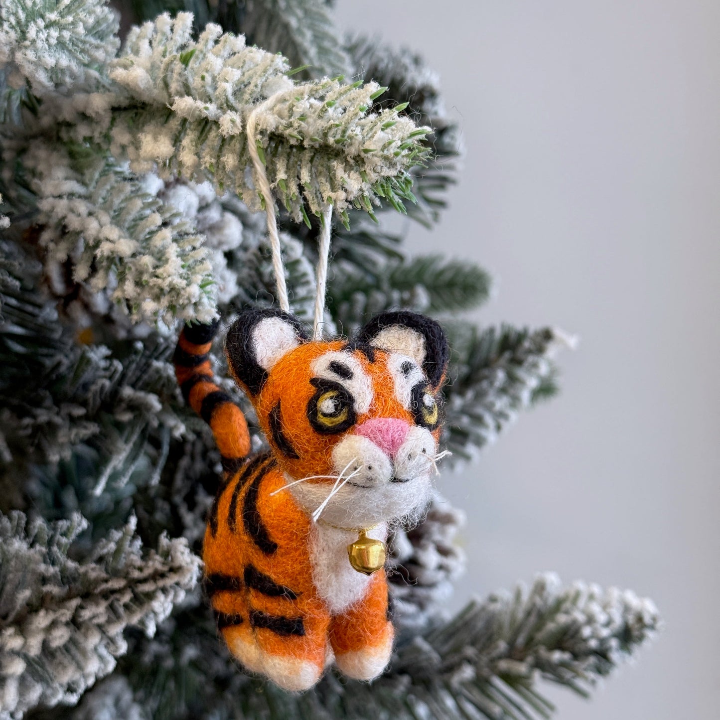 Felt Ornament - Tiger