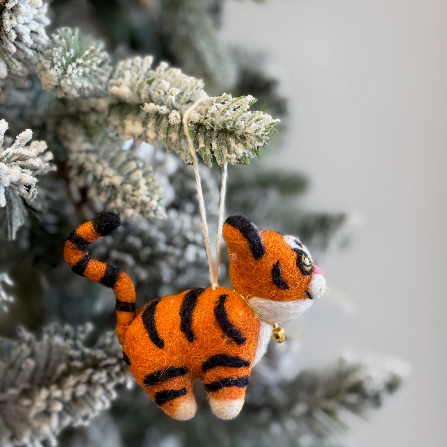 Felt Ornament - Tiger