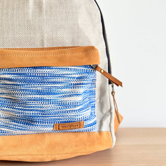 WOVEN 14" Laptop Backpack - Wave