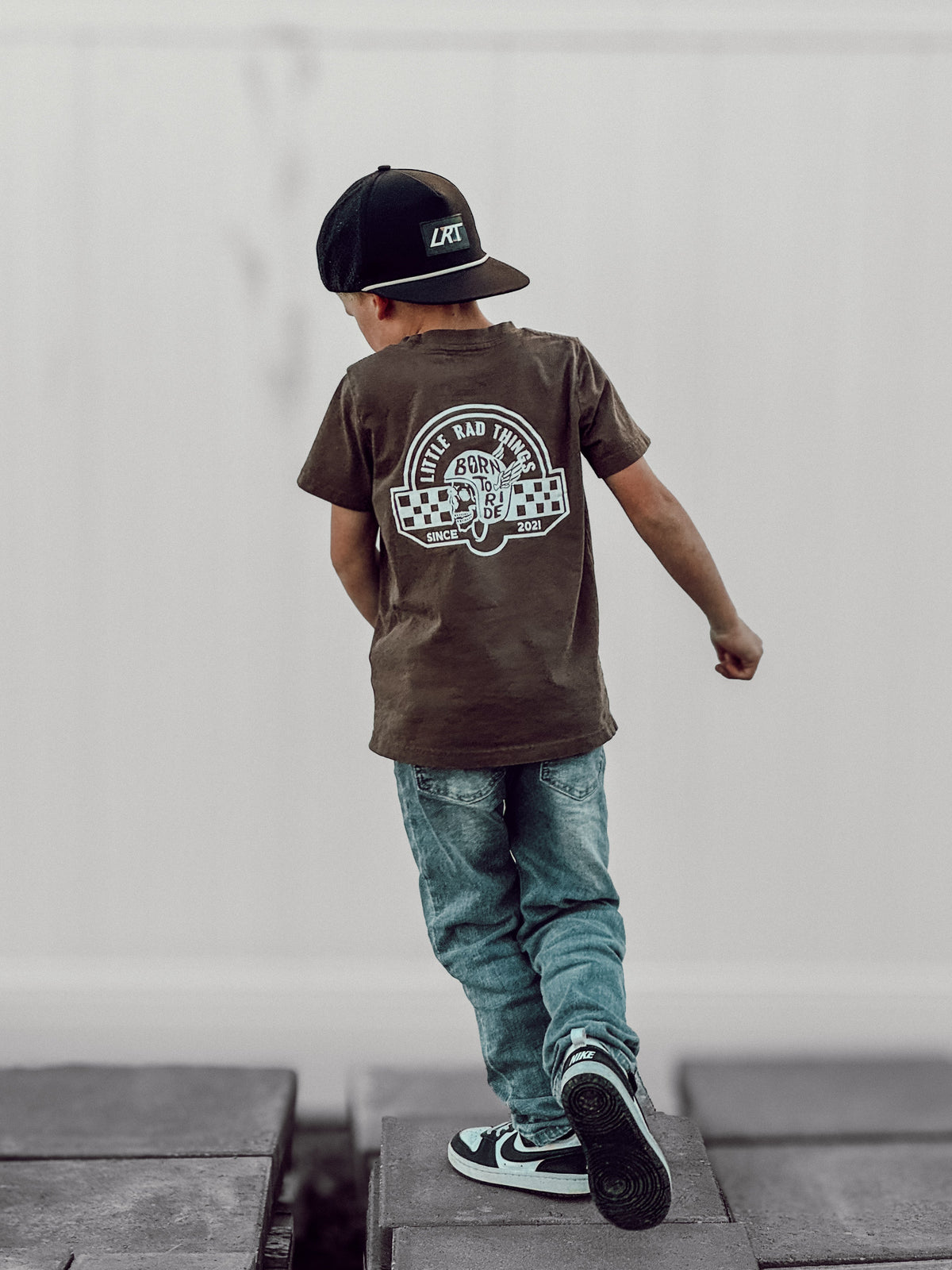 TIL DEATH DO WE RIDE TEE - VINTAGE BLACK