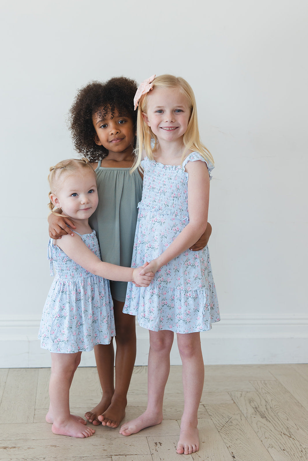 Eloise - Smocked Diaper Dress Set
