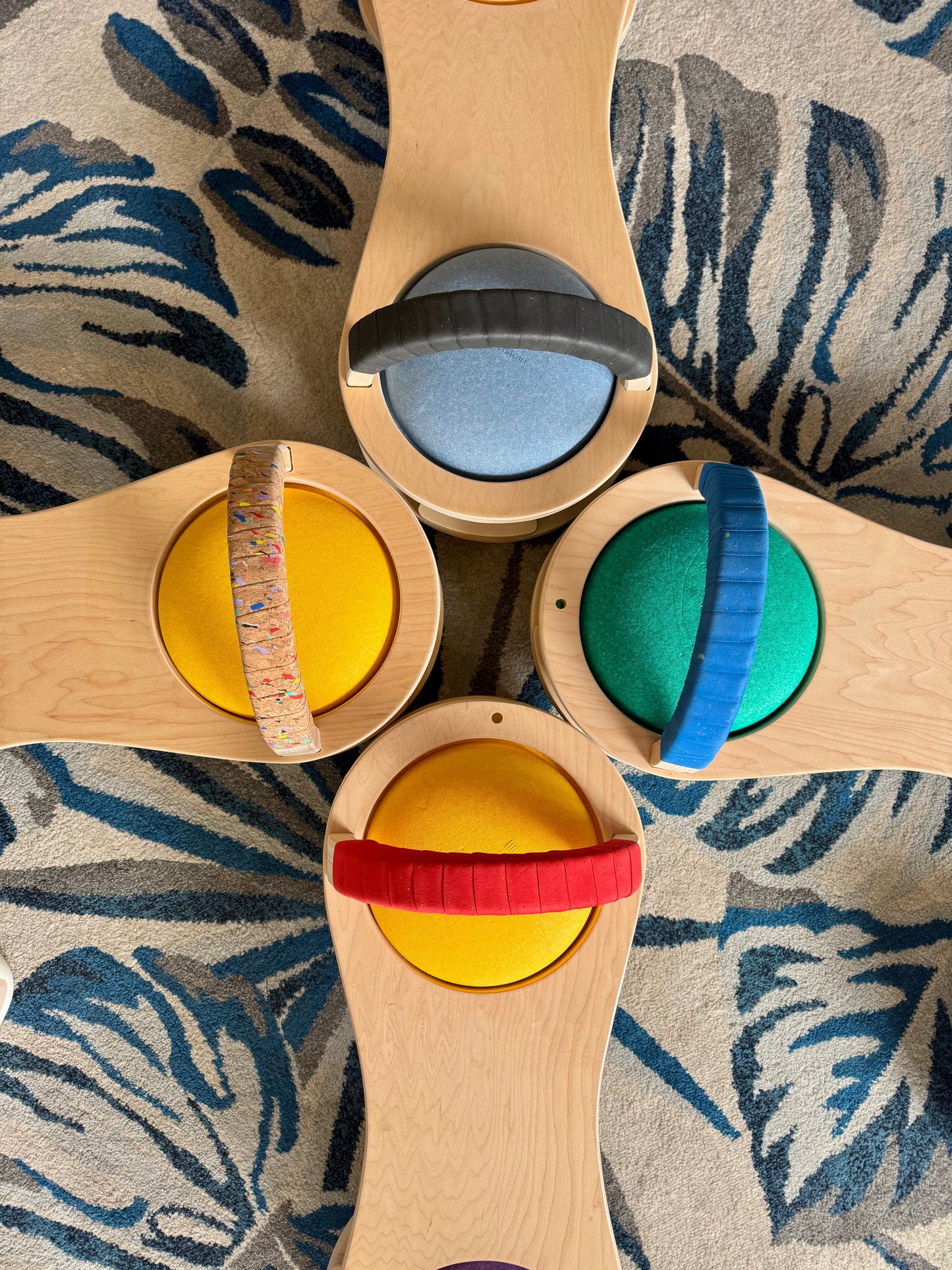 Wooden Scooter - to be used with stepping stones (purchase separately)