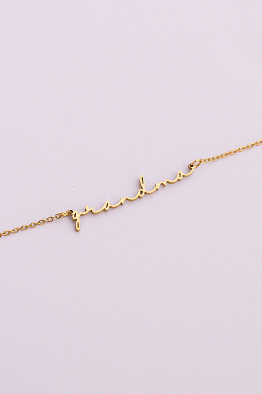 "Grandma" Necklace