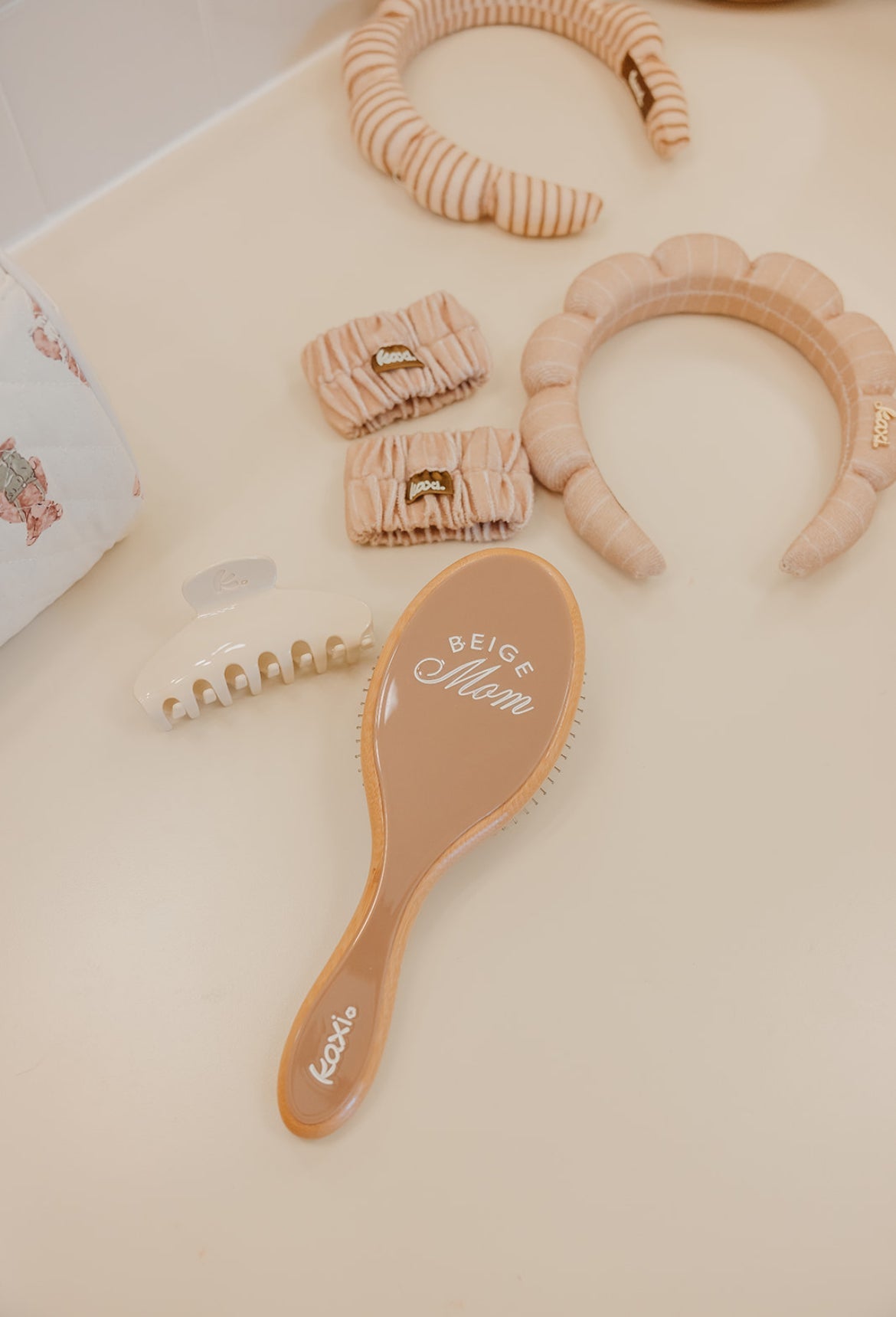 KAXI MOM HAIR STEEL NEEDLE BRUSH + MIDI CLAW SET