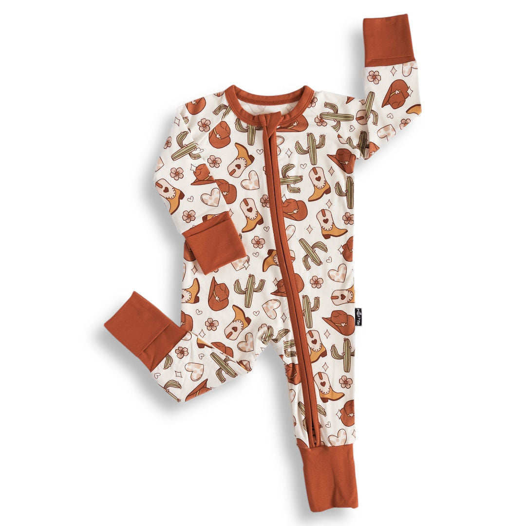 ZIP ROMPER - Howdy