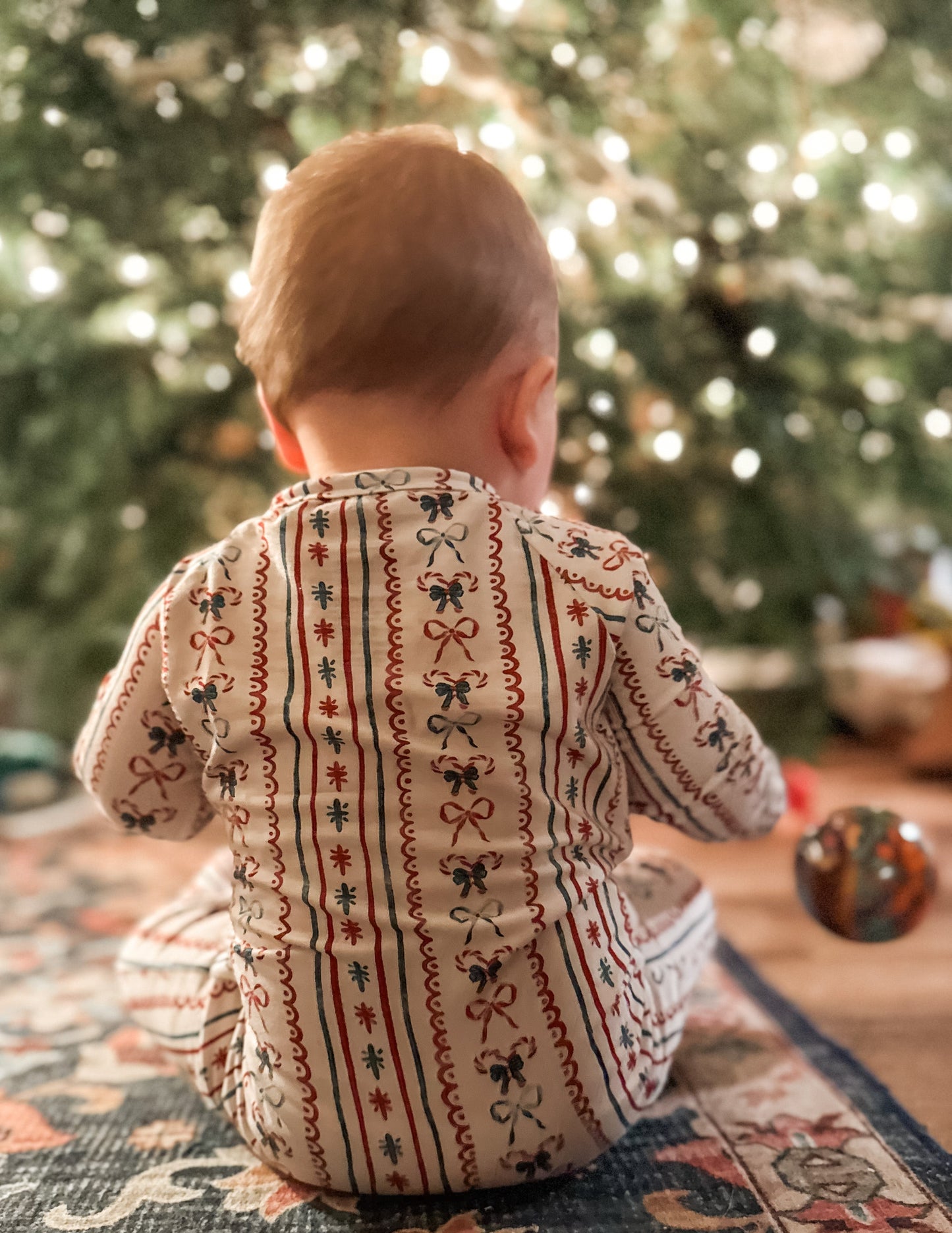 Candy Cane Lane Zippy Romper