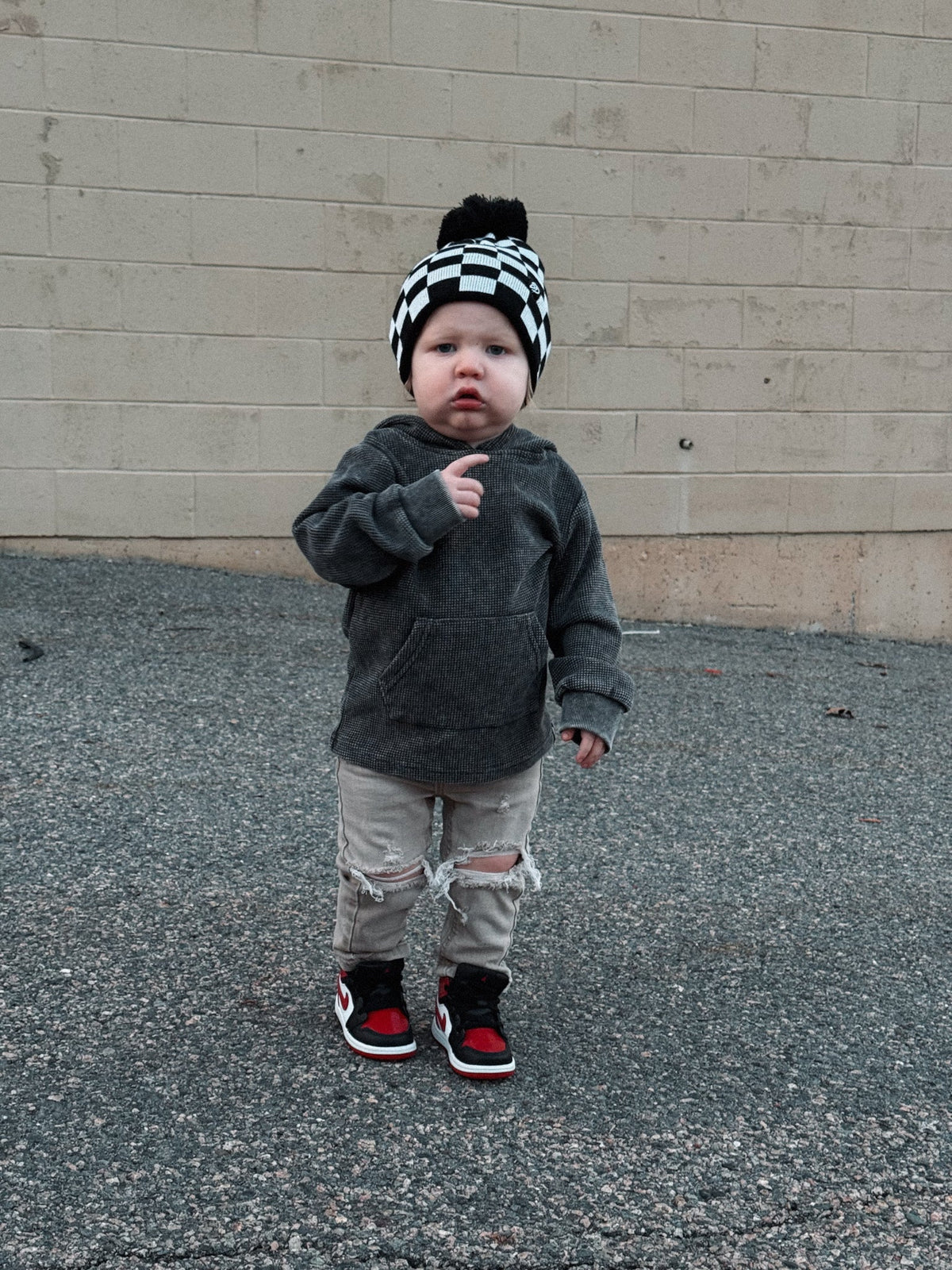 CHECKERED • BEANIE