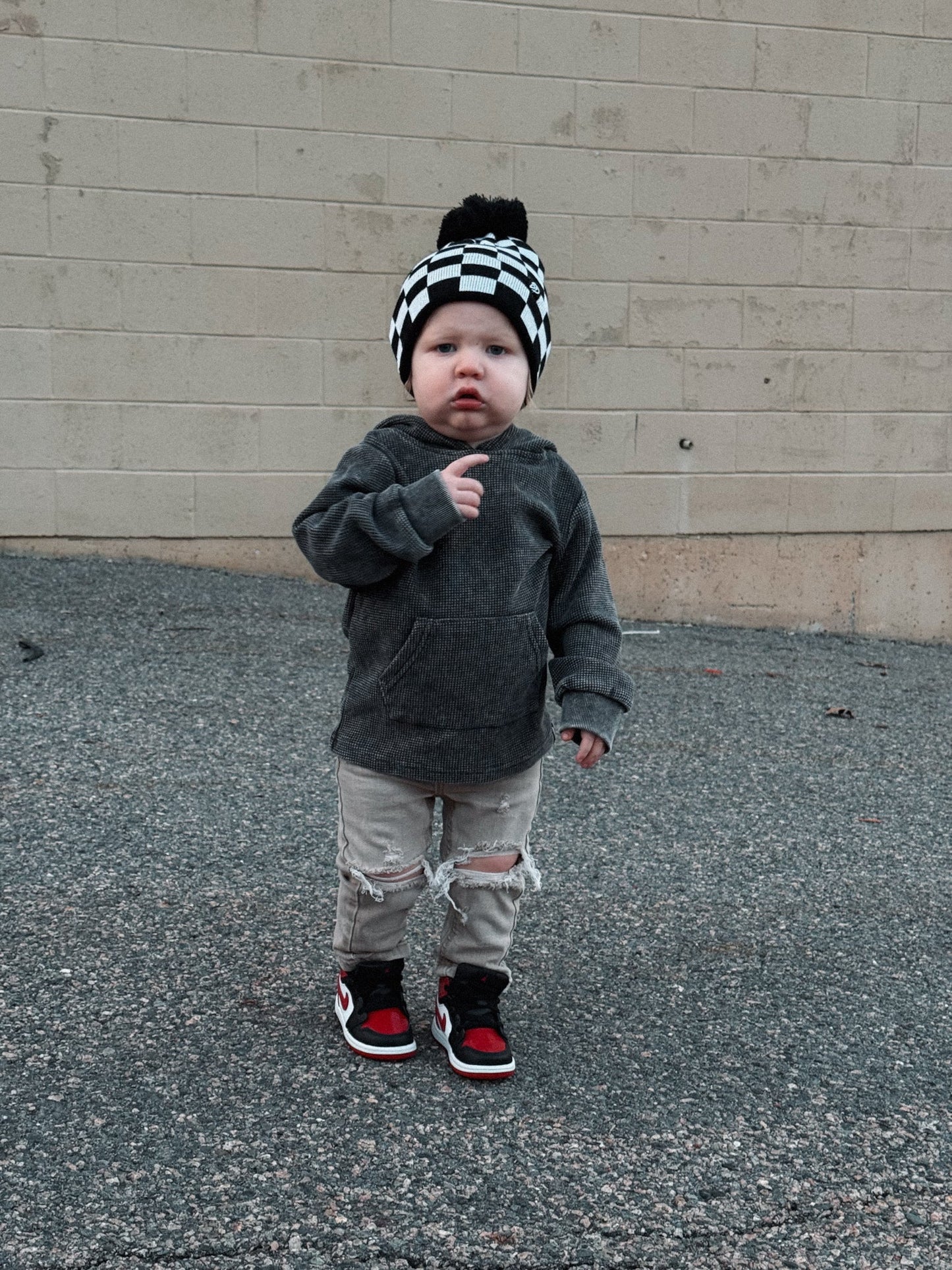 CHECKERED • BEANIE