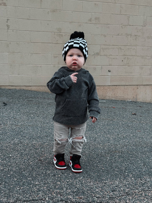 CHECKERED • BEANIE