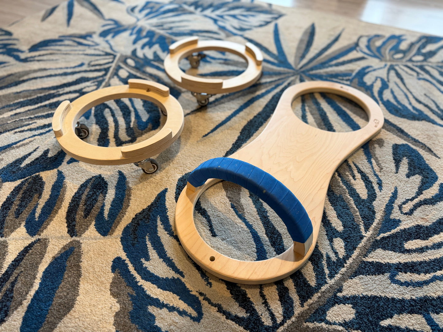Wooden Scooter - to be used with stepping stones (purchase separately)