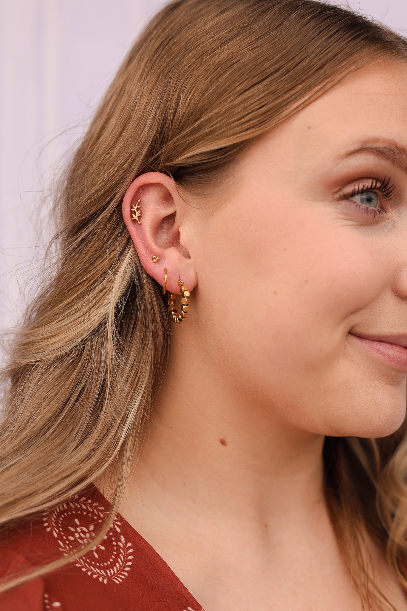 Thistle Flat Back Stud