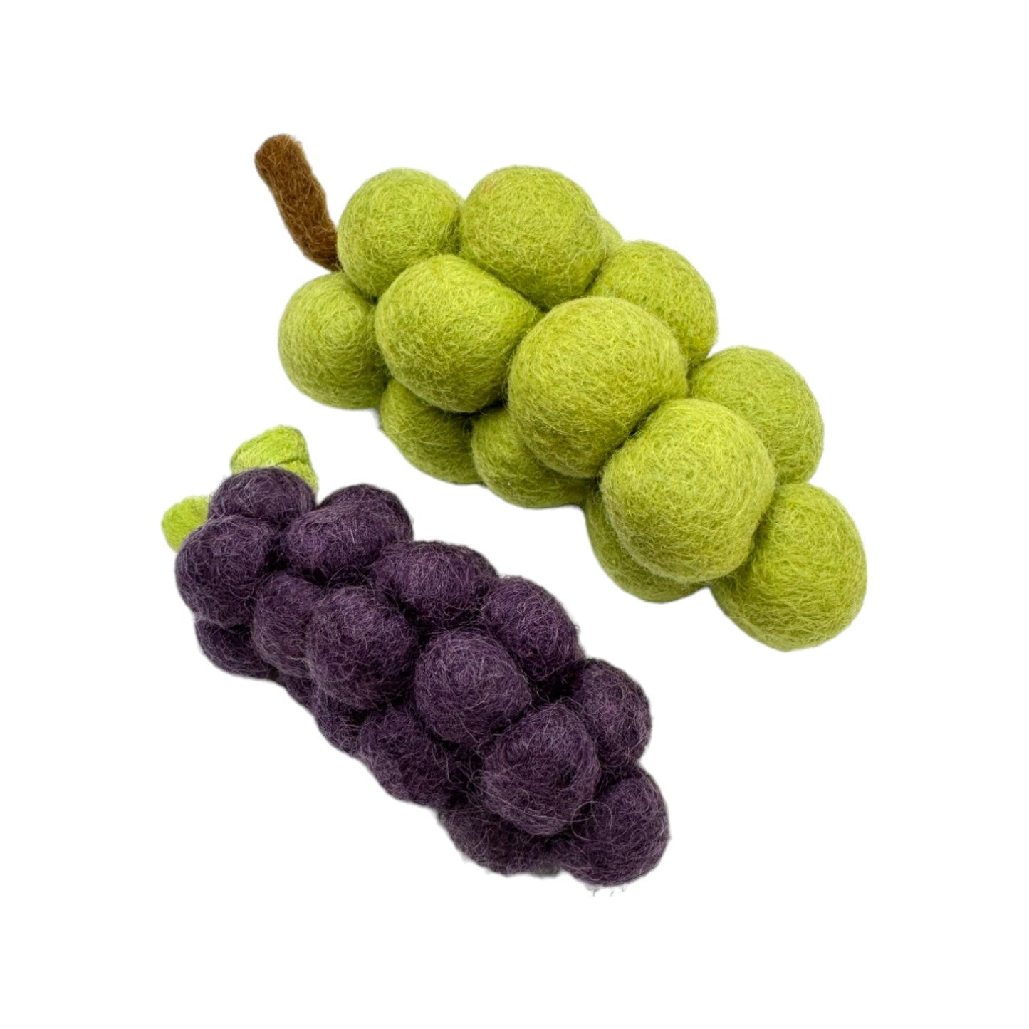 **Pre-order (Ships in 2-3 Weeks)**Handmade in Nepal 100% Wool Felt Foods Play Set for Pretend Cooking and Farmer's Market Play