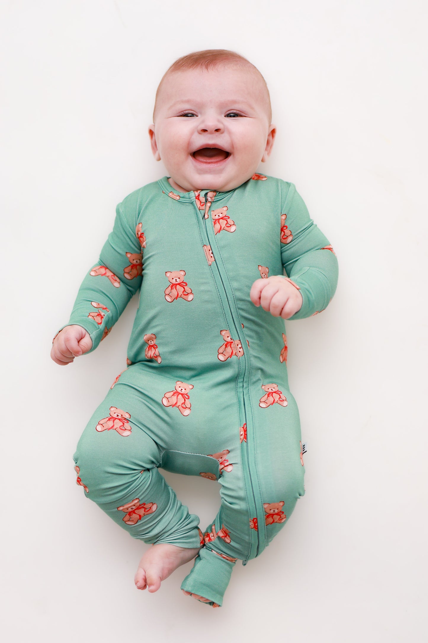 Jolly Teddy Convertible Zip Romper