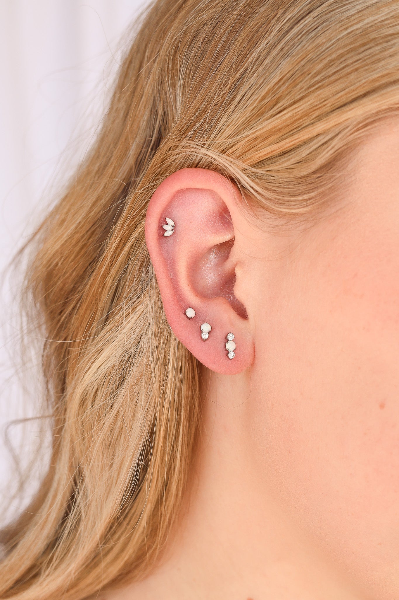 Evangeline Flat Back Stud