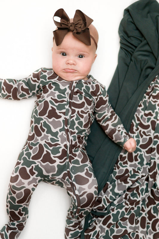 Duck Call Camo Zip