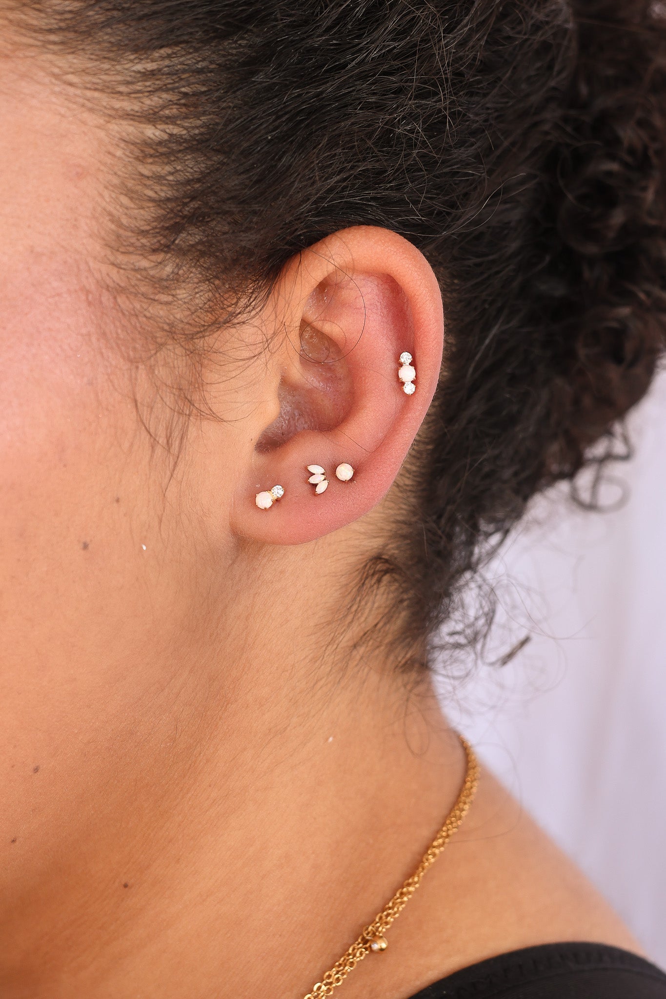 Evangeline Flat Back Stud