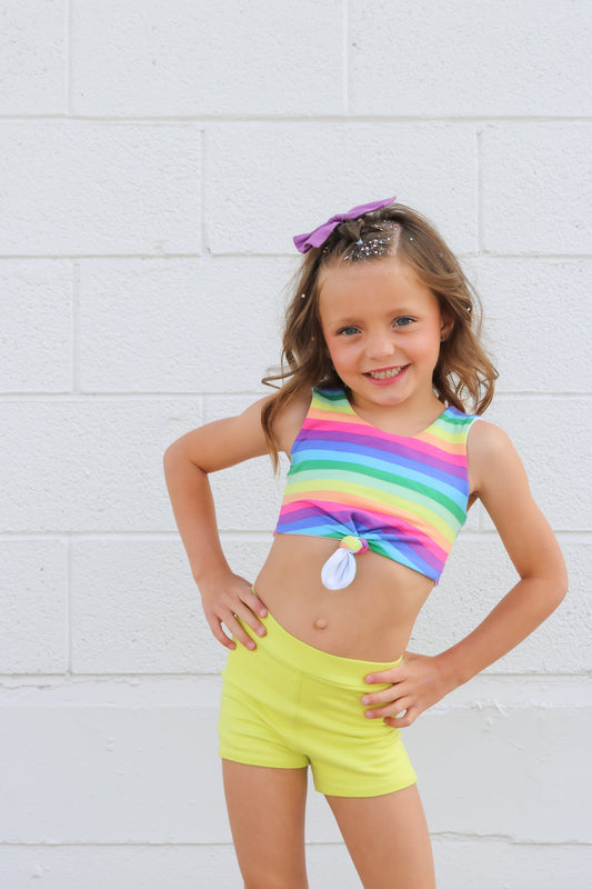 Rainbow Bright activewear set