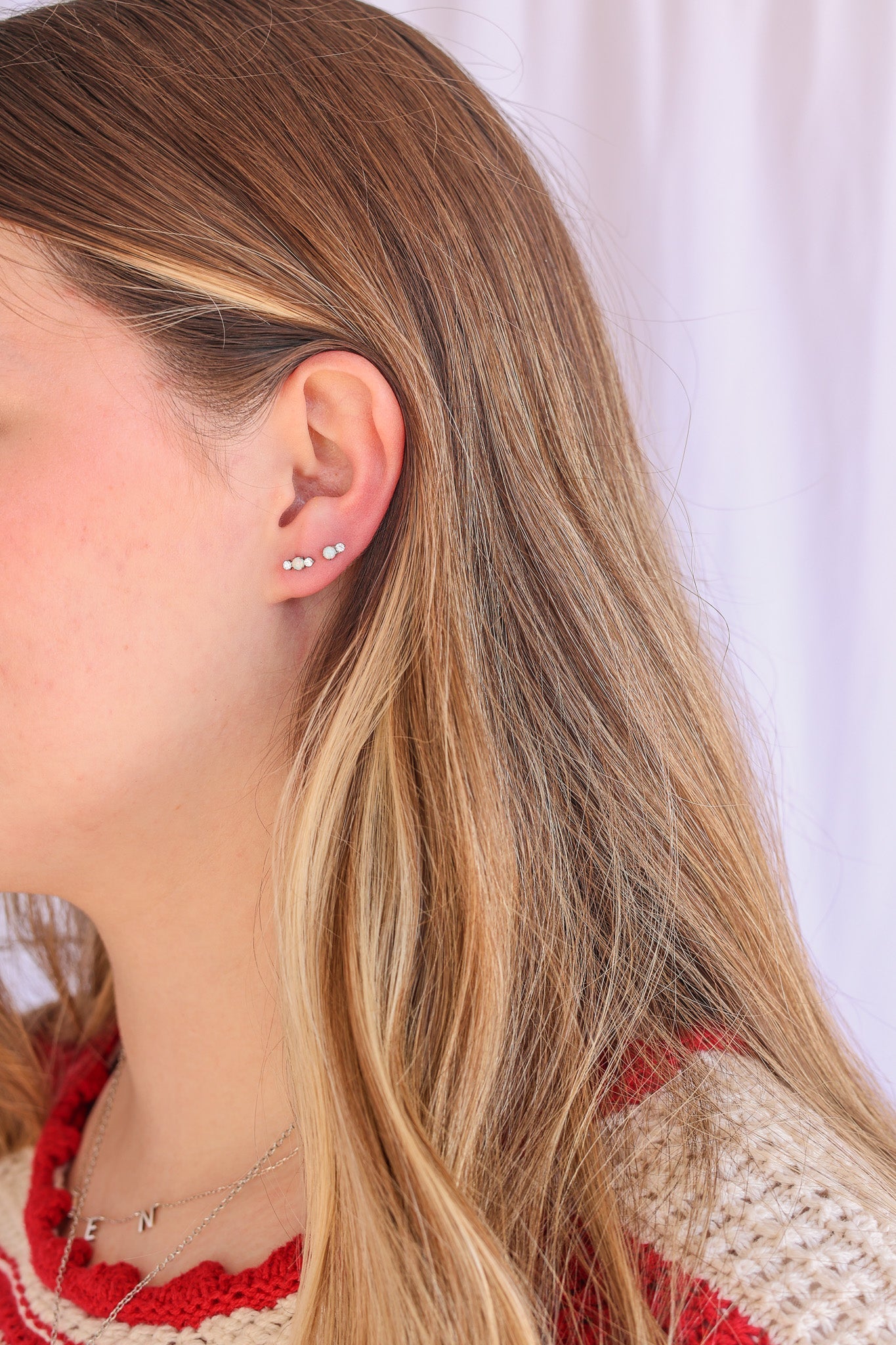 Evangeline Flat Back Stud