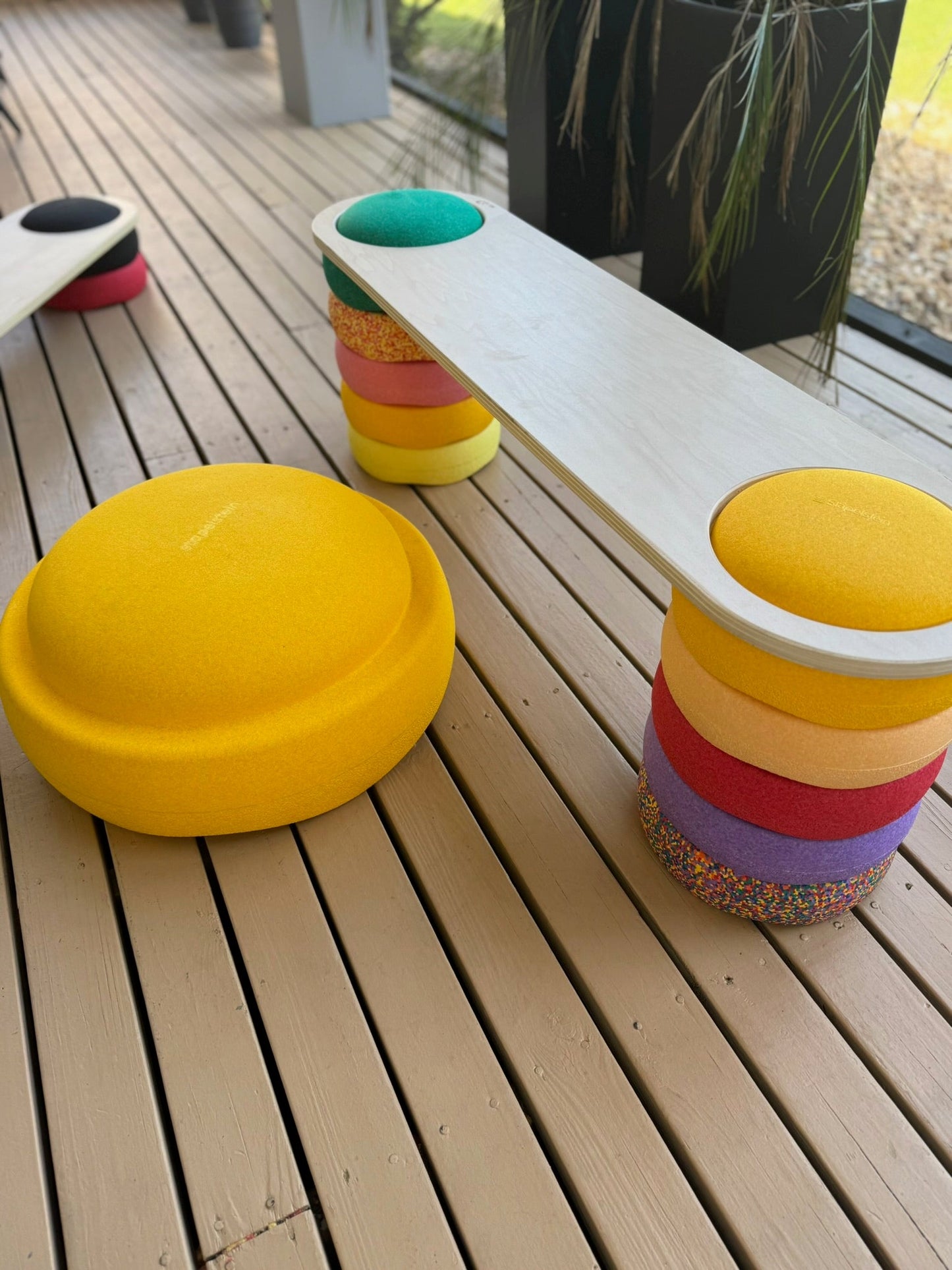 Balance Board - Stepping Stone Bridge & Play Surface for Stapelstein®