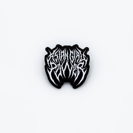 Asian Girl Power Pin
