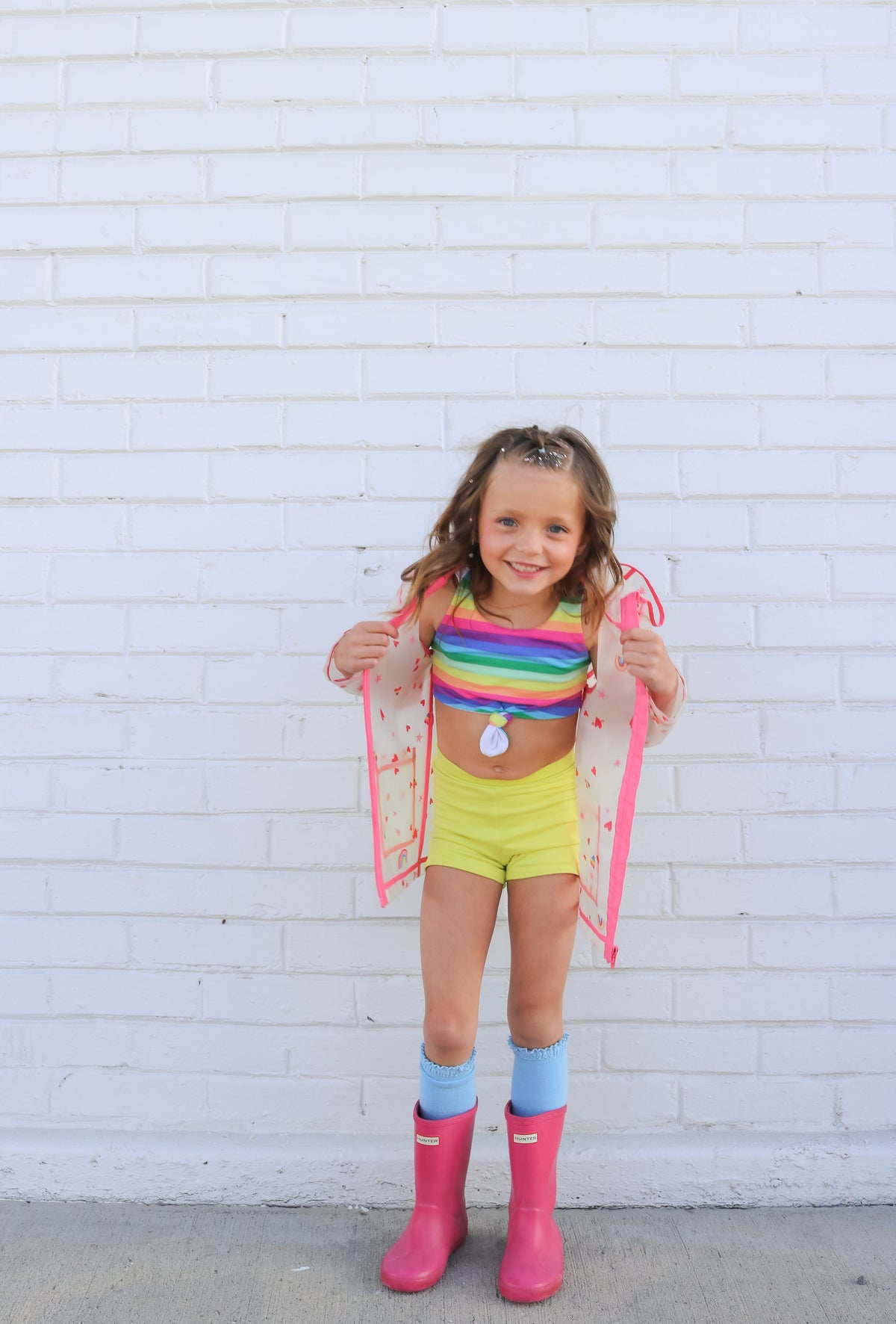 Rainbow Bright activewear set