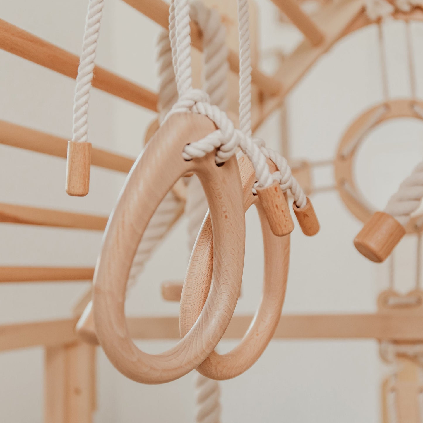 Wooden Climbing Playhouse