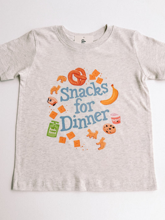 snacks for dinner tee