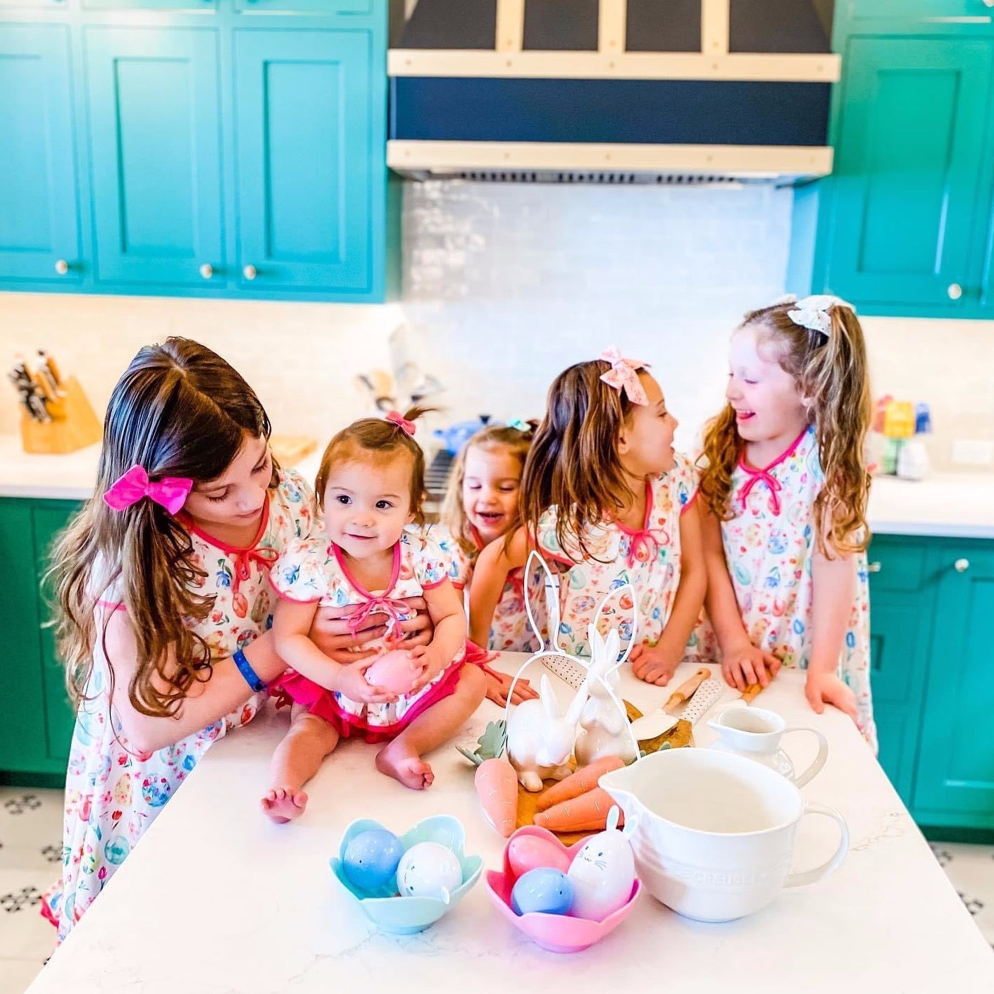 Spring Easter House Set