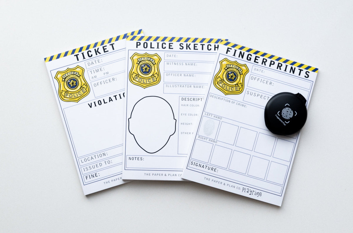 Law Enforcement Playtime Pad® Pack Set
