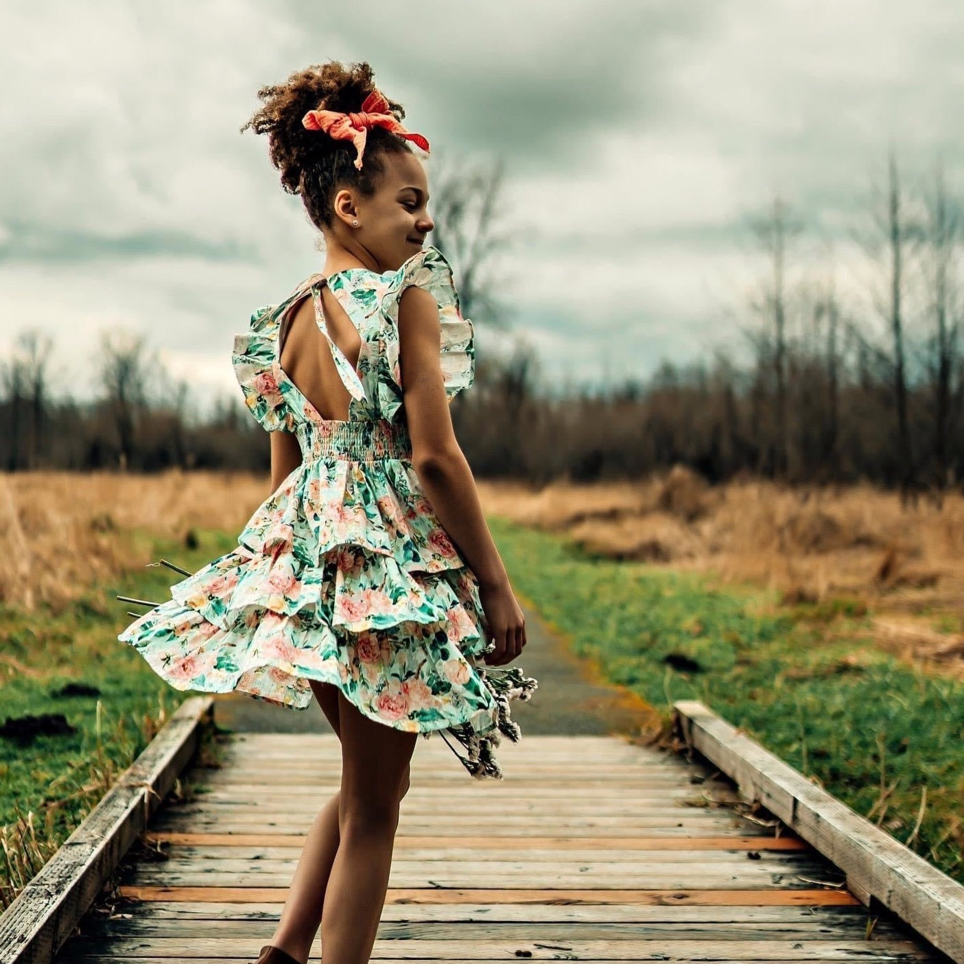 Genevieve Floral dress