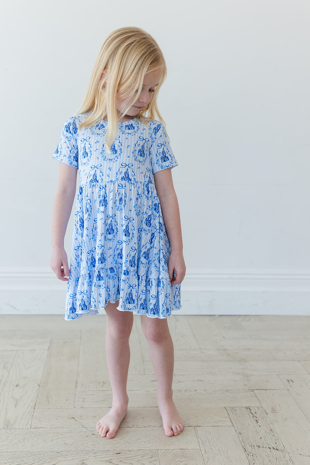 Ever After (ribbed) - Ruffle Dress