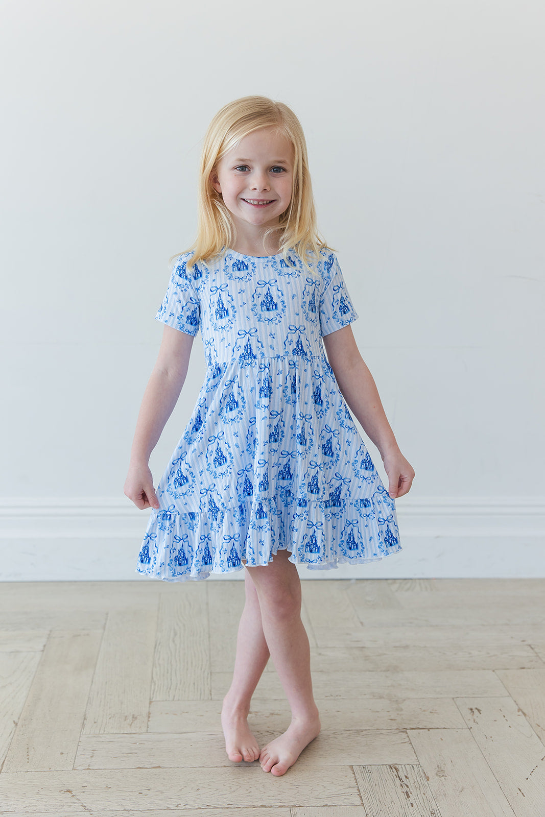 Ever After (ribbed) - Ruffle Dress