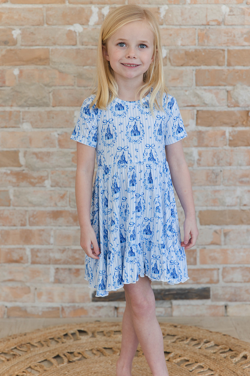 Ever After (ribbed) - Ruffle Dress