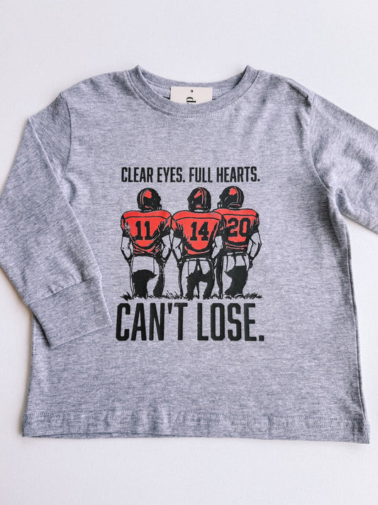 clear eyes full hearts long sleeve tee