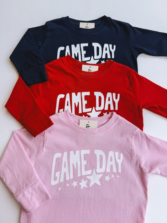 game day long sleeve tee