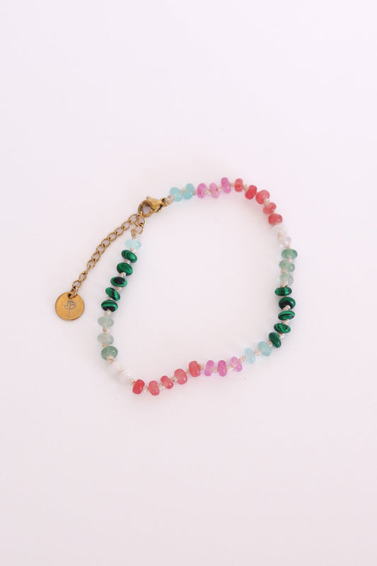 Watermelon Sugar Beaded Bracelet