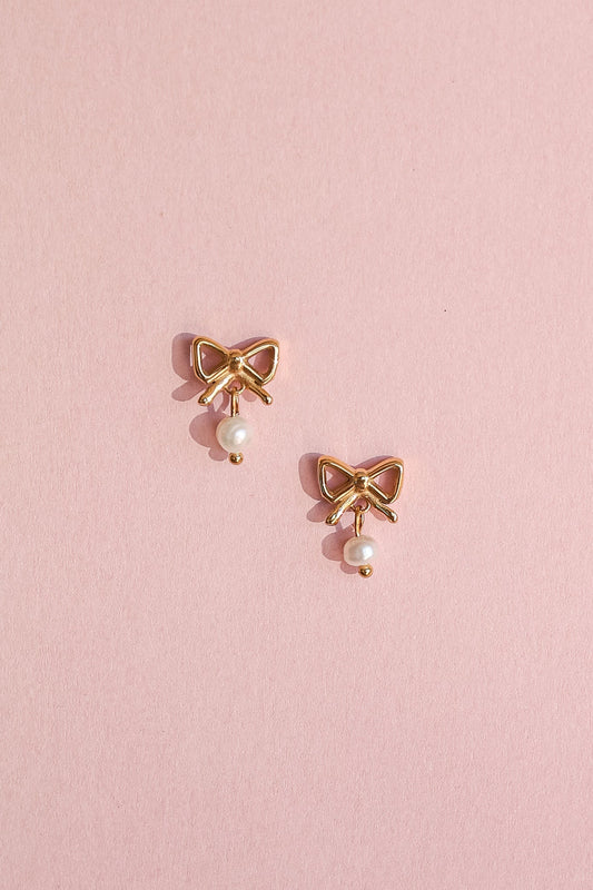 Jane Bow Earring