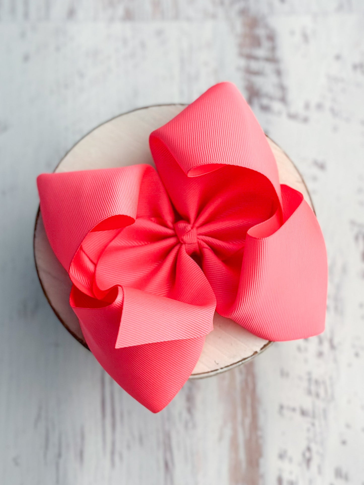 Texas Size Big Hair Bows - French Clip - 6.5" - 36 colors