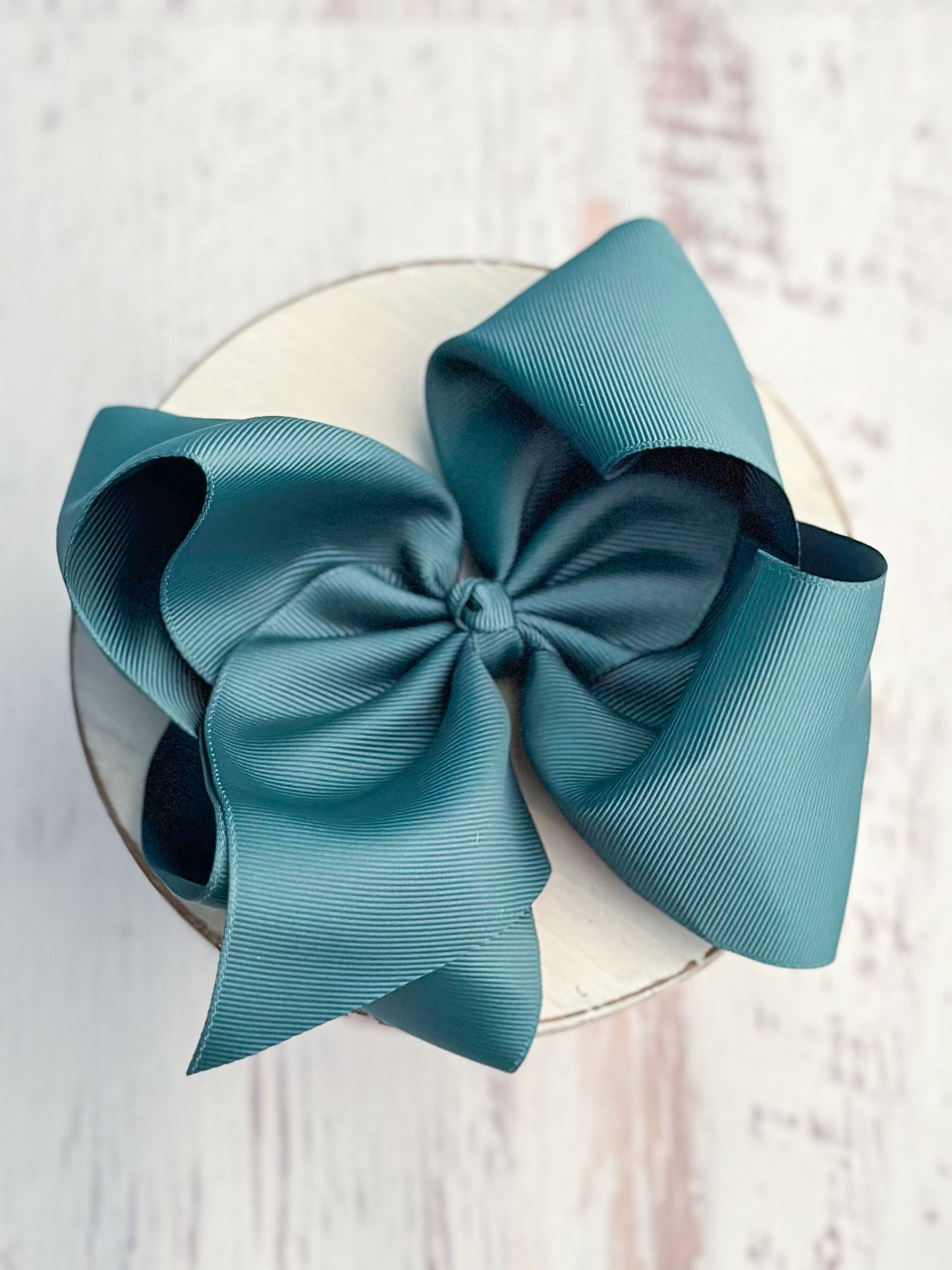 Texas Size Big Hair Bows - French Clip - 6.5" - 36 colors