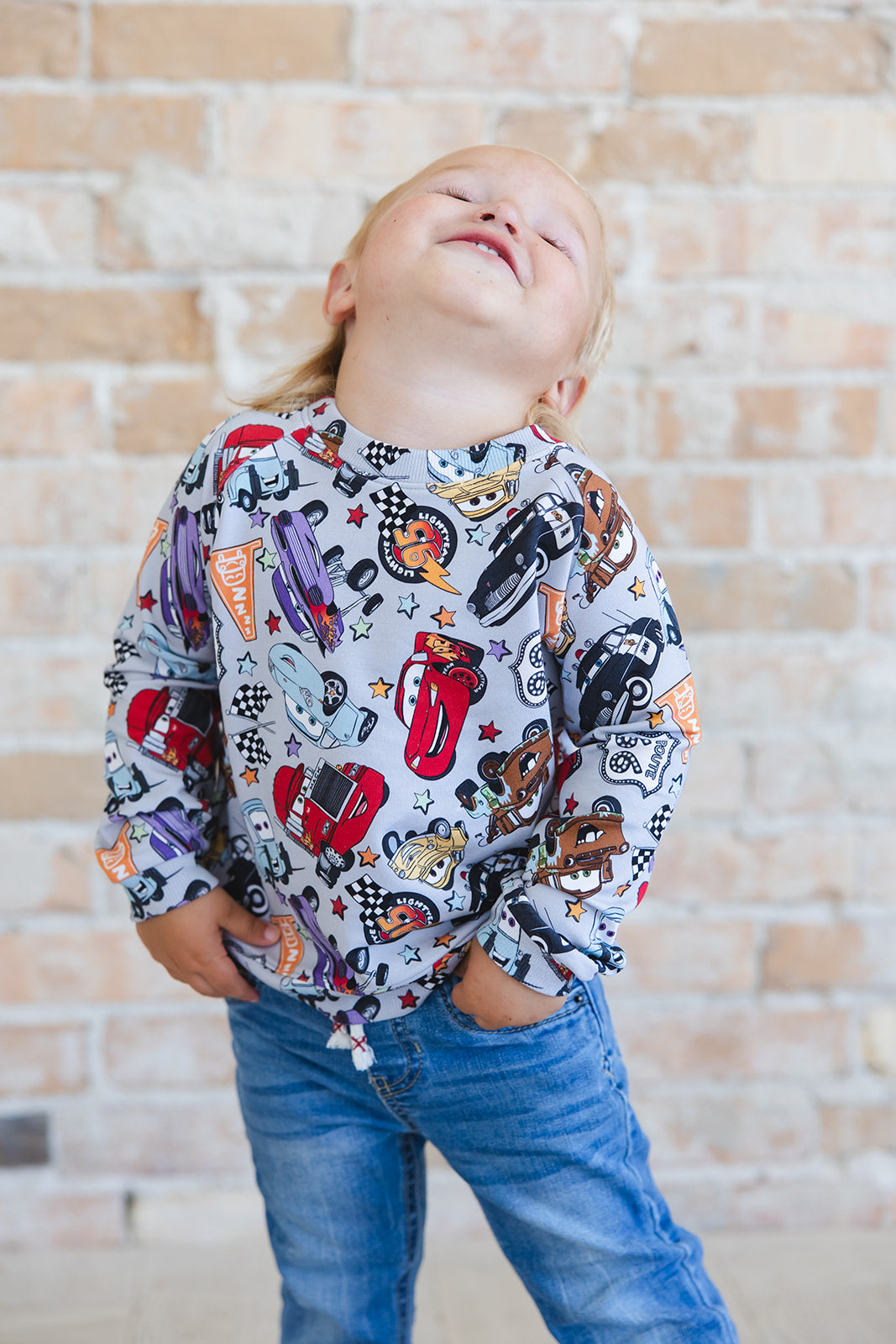 Pit Stop Party - Cloud Terry Sweatshirt