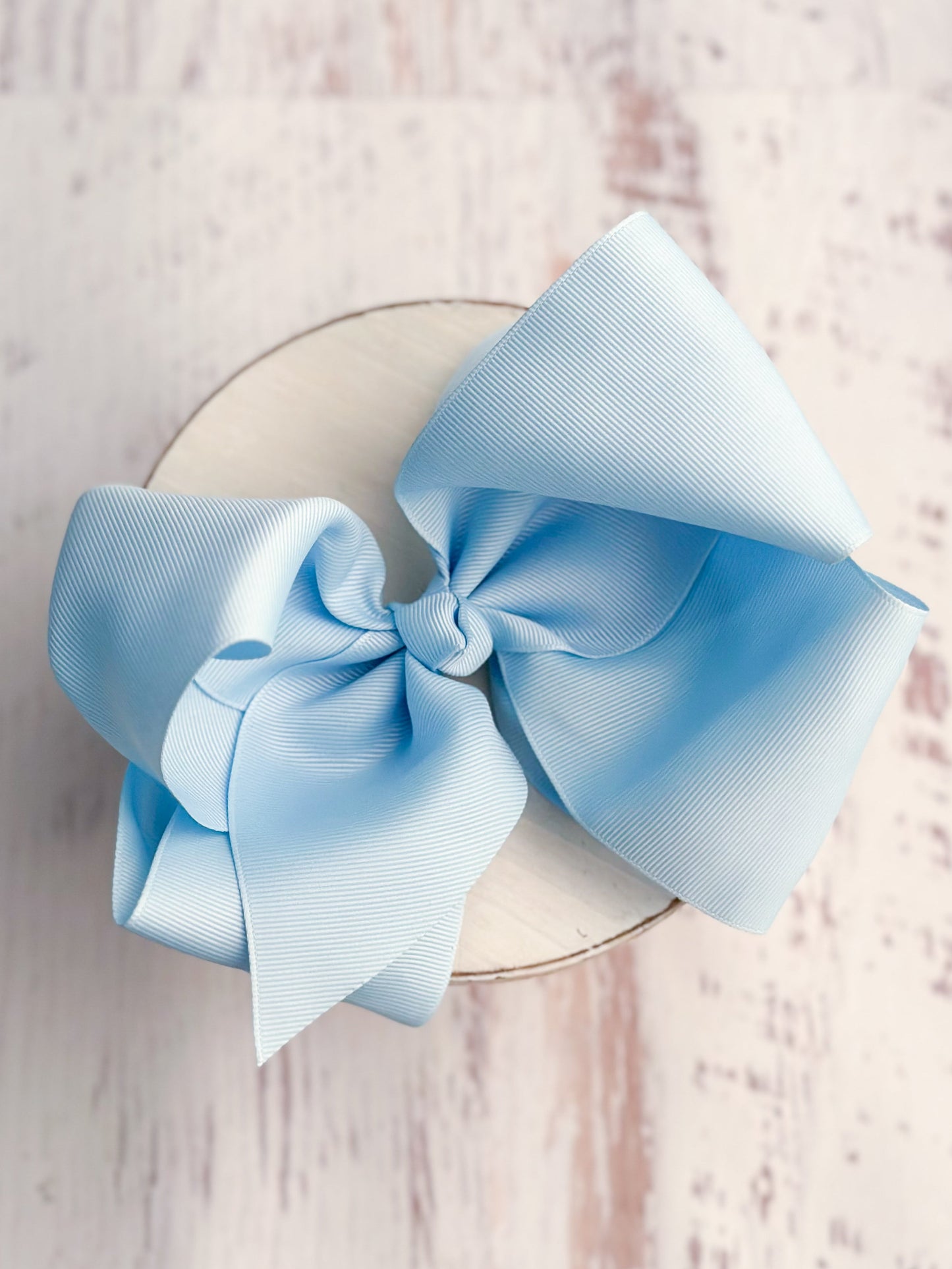 Texas Size Big Hair Bows - French Clip - 6.5" - 36 colors