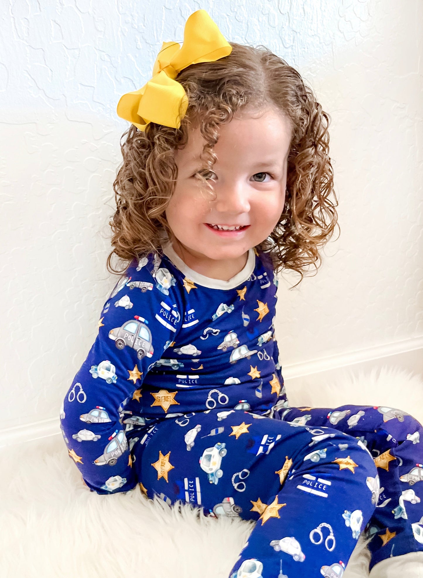 Blue Line Law Enforcement Bamboo Set