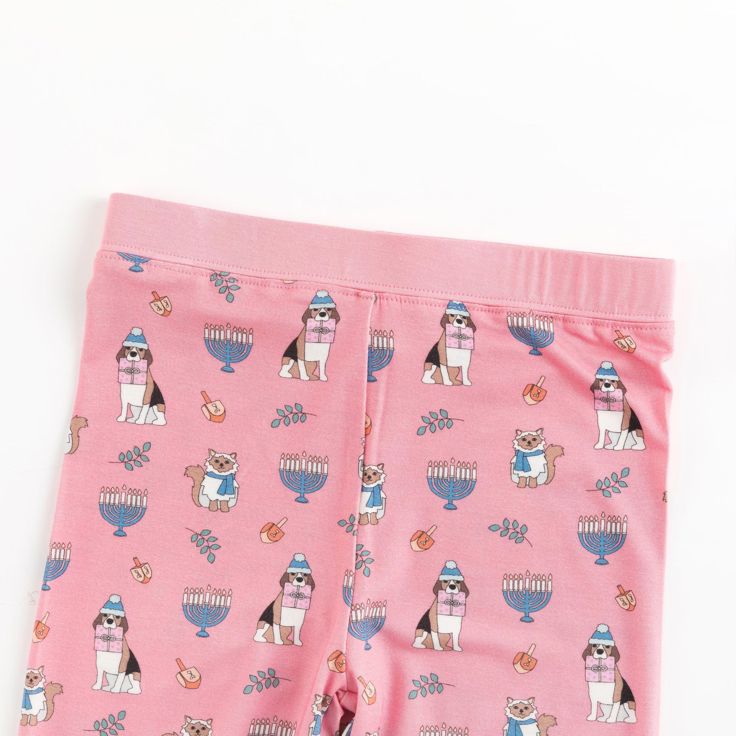 PREORDER - Hanukkah Pets (Long Sleeve PJ) - Pink