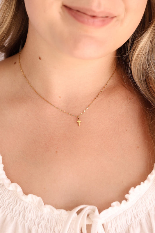 Dainty Cross Necklace