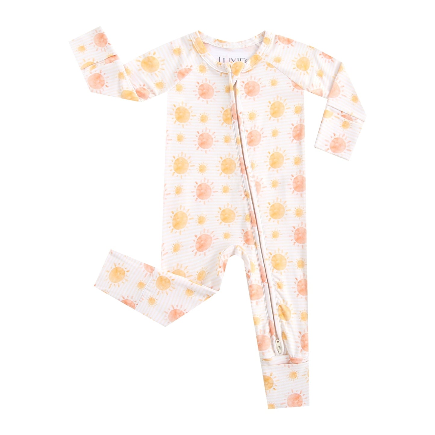 Brighter Days Zippered Baby Romper