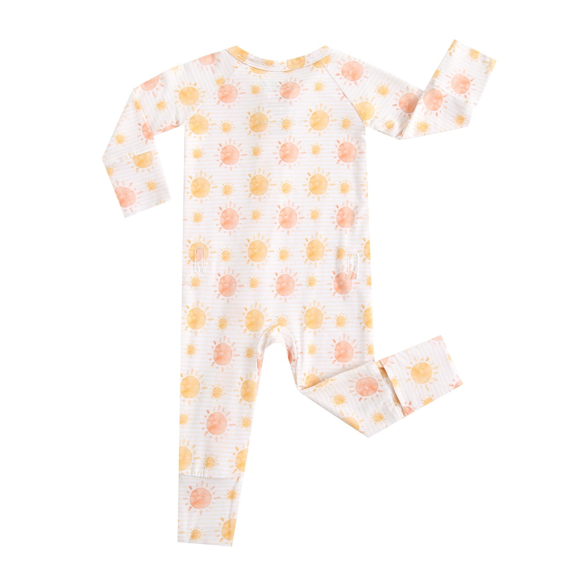 Brighter Days Zippered Baby Romper
