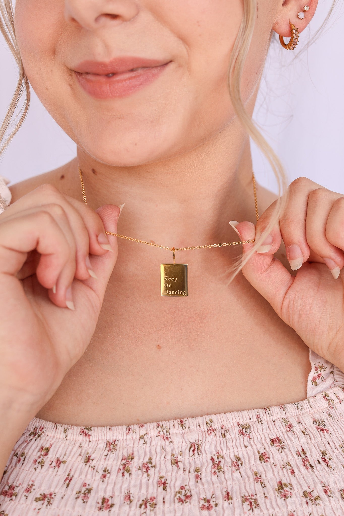 "Keep On Dancing" Necklace