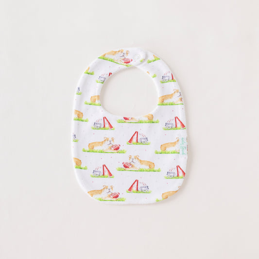 Mascot Mania in Mississippi Organic Cotton Baby Bib